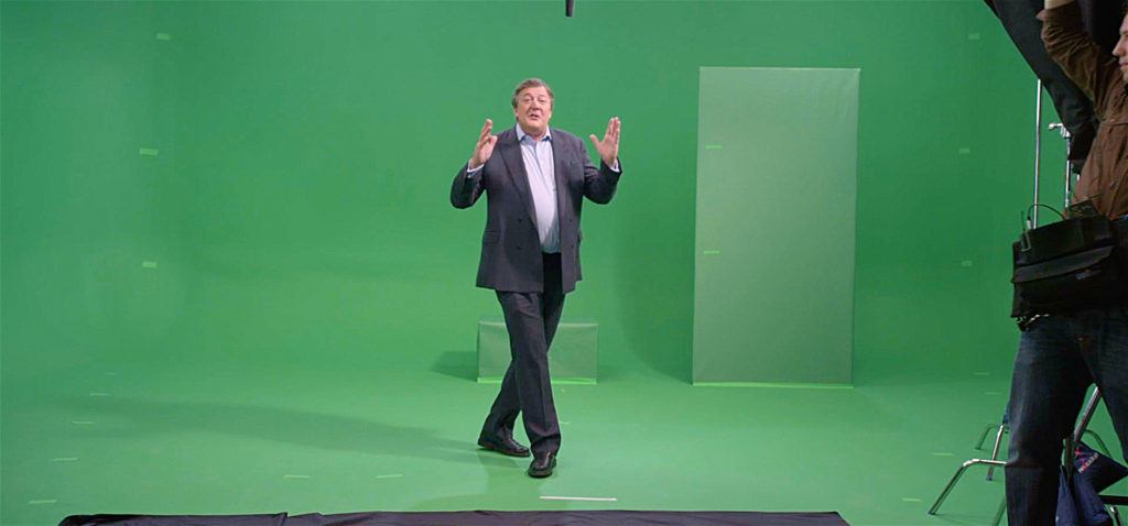 Green Screen Shoot with Stephen Fry